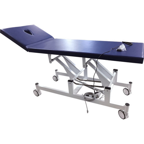 Mesa de massagem elétrica - 1300 - Carci - com rodízios / com encosto regulável / articulada em 2 seções