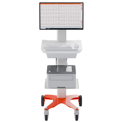 Eletrocardiógrafo para ECG em repouso - touchECG System Digital - Cardioline - de 12 canais / 15 canais / para computador
