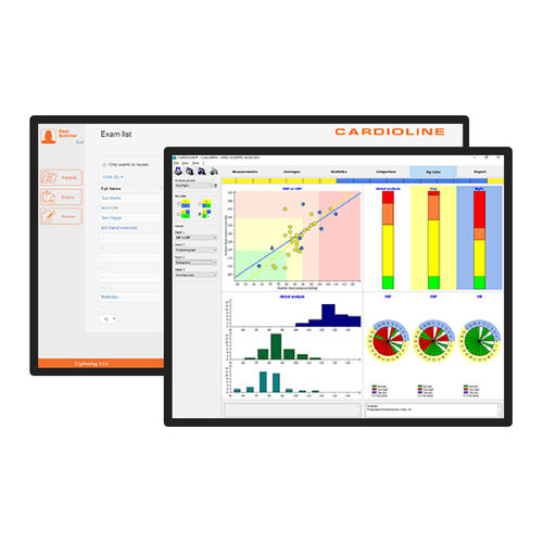 Software de análise - ECGWebApp ABPM - Cardioline - de gestão / de criação de laudos / de gravação