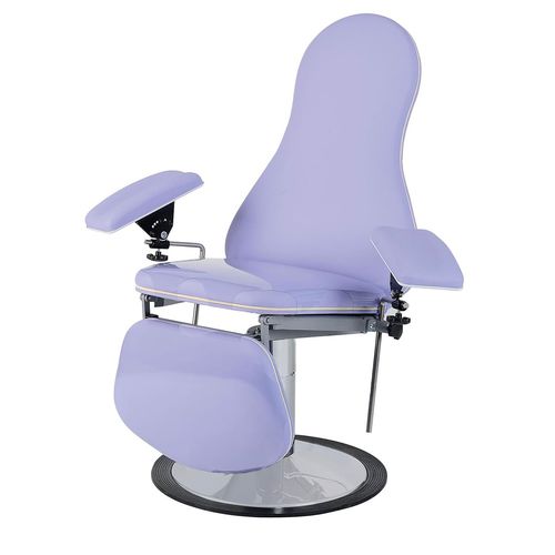 Poltrona manual para coleta de sangue - LUVIA78T - CARINA  - de 3 seções / com apoio para pernas / fixa