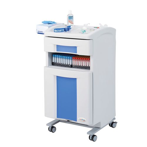Carrinho hospitalar - 5060 - CARINA  - para aparelho / de limpeza / de acondicionamento