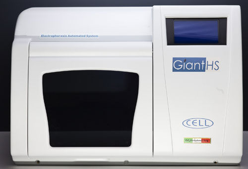 Sistema de eletroforese em acetato de celulose - GIANT  - CELL - Start Project  - de proteínas / clínico / automático