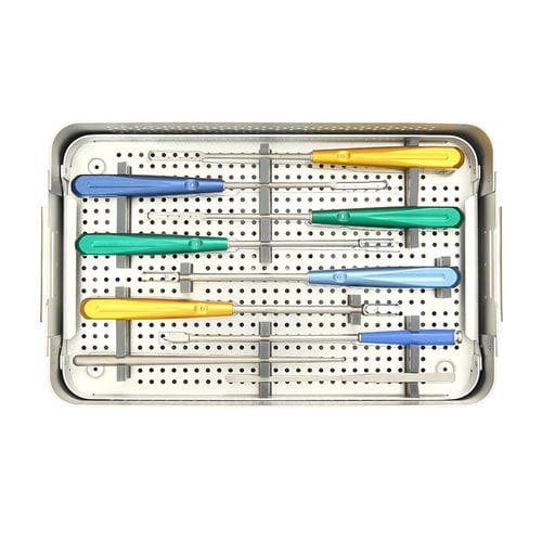 Kit de instrumentos para cirurgia da coluna vertebral - 1507129900 - Waston medical