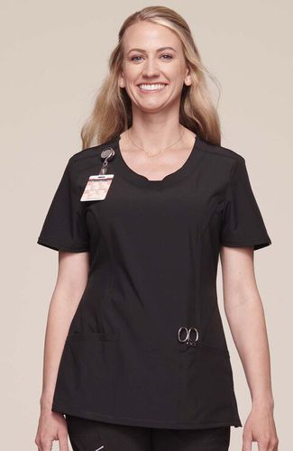 Camisa hospitalar de mulher - 2624A - Cherokee Uniforms - L / XL / M