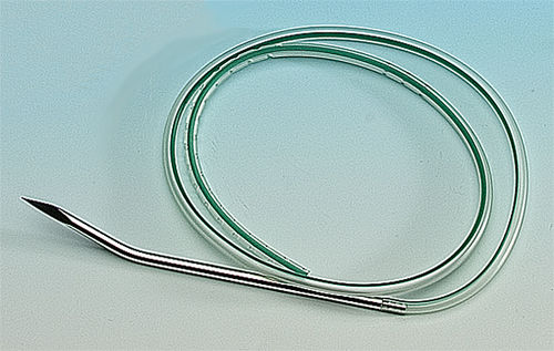 Tubo de drenagem - MS/109/50/Ch  - Chimed - em PVC / em aço inoxidável / perfurado
