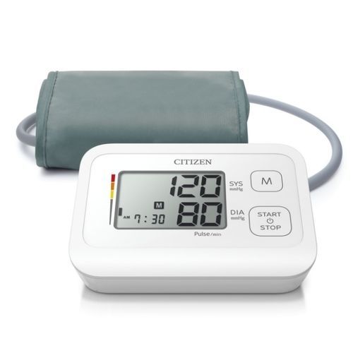 Medidor digital de pressão arterial automático - CHU305 - Citizen Systems Japan  - oscilométrico / com braçadeira para adulto / 1x99