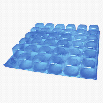 Almofada para assento - COZY AIR - Clearview Healthcare Products - para cadeira de rodas / em poliuretano / de ar