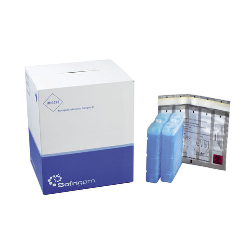 Container de transporte - Clinibox - Sofrigam - para produtos termossensíveis / para distribuição de medicamentos / para laboratório