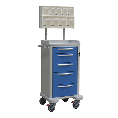 Carrinho para hospital - OMEGA - Conf Industries - de anestesia / para uso geral / para consumíveis