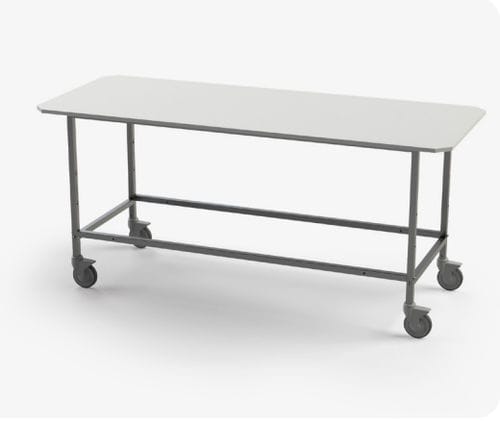 Mesa de trabalho - 191SM-CR - Conf Industries - retangular / com rodízios