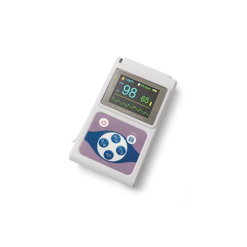 Oxímetro de pulso portátil - CMS60D  - Contec Medical Systems - médico-hospitalar / para internação domiciliar / a bateria