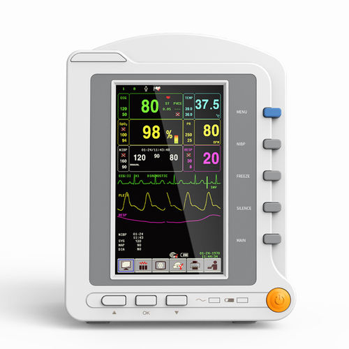 Monitor de paciente portátil - CMS6500  - Contec Medical Systems - compacto / de ECG / RESP