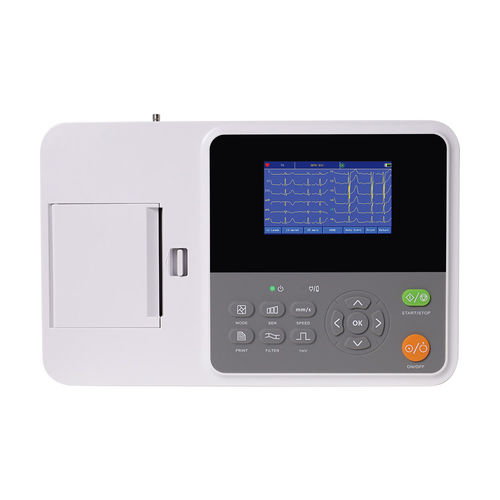 Eletrocardiógrafo para ECG em repouso - E3  - Contec Medical Systems - de 12 canais / de 3 canais / 6 canais