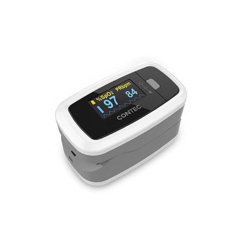 Oxímetro de pulso para dedo - CMS50D1A - Contec Medical Systems - médico-hospitalar / para hospital / a bateria