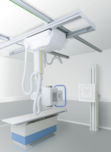 Sistema de radiografia digital - C400 - CONTROL-X Medical - para radiografia geral / com bucky de piso / com braço porta-tubo telescópico de teto