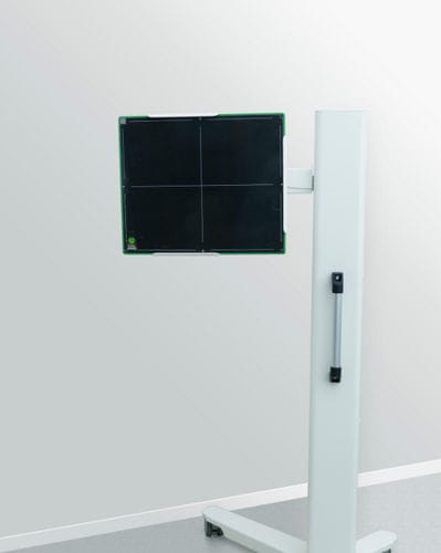 Potter-Bucky com rodas - CONTROL-X Medical - com detector de painel plano