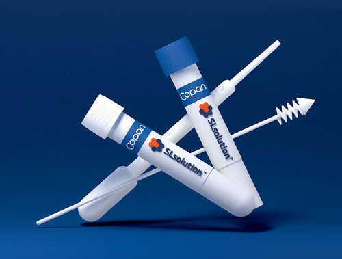 Swab para microbiologia - SLSolution™ - Copan Italia - de bactérias / de fungos / com meio de transporte