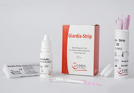 Tira de teste para doenças infecciosas - C-1013 - Coris BioConcept - de Giardia lamblia / de fezes / de imunocromatografia
