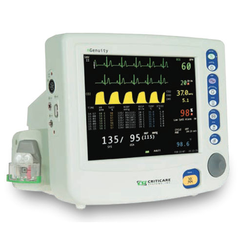 Monitor multiparamétrico compacto - nGenuity™ 8100E - Criticare Systems - de ECG / RESP / TEMP