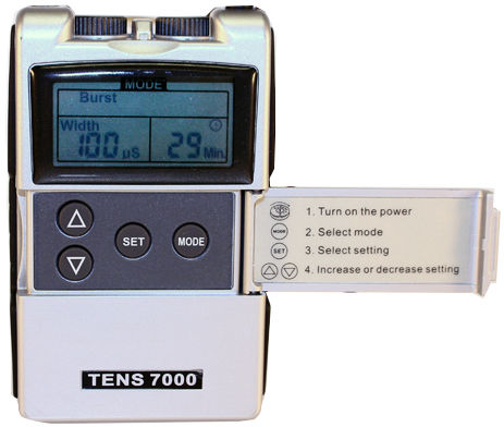 Eletroestimulador - TENS 7000 To Go™ - Compass Health Brands - de mão / TENS / 1 canal