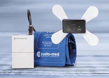 Monitor de paciente portátil - custo med GmbH - de ECG / MAPA / para cuidados intensivos