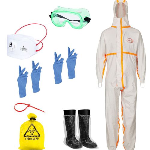 Kit médico de prevenção - 9047/M - DACH Schutzbekleidung - de emergência / com luvas