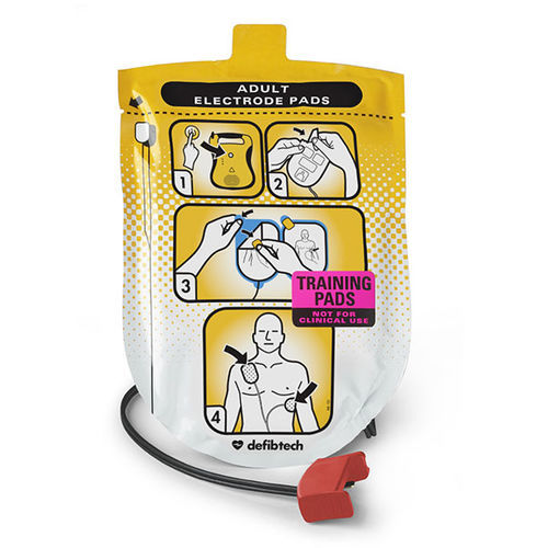 Eletrodo de desfibrilação pad - DDP-101TR - Defibtech - descartável