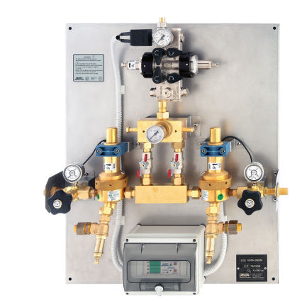 Unidade de distribuição de gases medicinais automática - C-SR-2210M-VIT38 - DELTA P  - de estágio duplo
