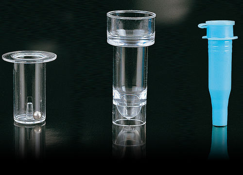 Tubo de ensaio para laboratório - 900020 - Deltalab - com fundo plano / em poliestireno