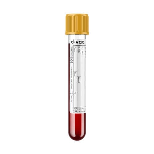 Tubo de coleta para laboratório - PGC - GGC - Demophorius Healthcare - para análises hematológicas / cilíndrico / de soro