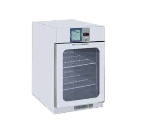 Refrigerador de laboratório - DS-SLIM150NTVGB-B - Desmon Scientific - para farmácia / vertical / com 1 porta