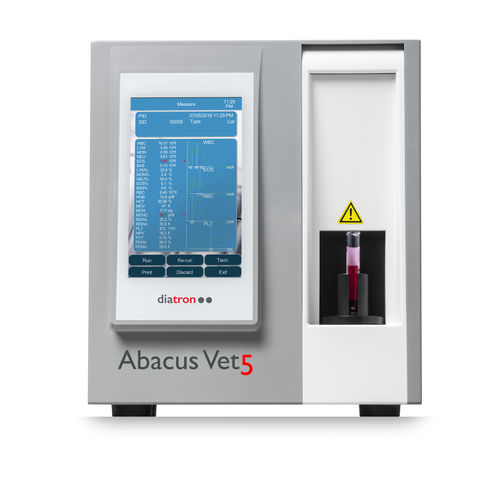 Analisador hematológico veterinário - Abacus Vet5 - Diatron - automático / de bancada / 24 parâmetros