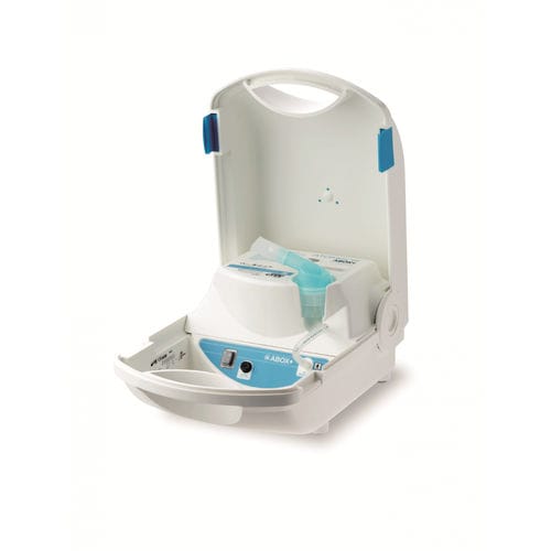 Nebulizador eletropneumático - AEROBOX+ - La Diffusion Technique Française - com máscara