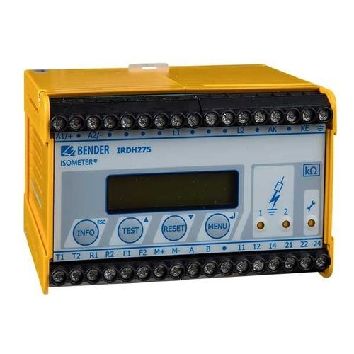 Monitoramento de teste de segurança elétrica - ISOMETER® IRDH275BM-7 - Bender - para sistemas médicos IT / automático
