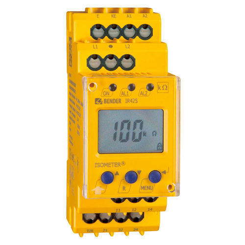Monitoramento de teste de controle - ISOMETER® IR425-D4 - Bender - de segurança elétrica / para sistemas médicos IT / automático