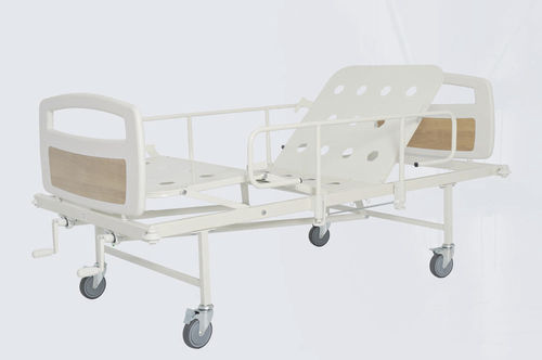 Cama para hospital - SIMPLE 7 - DOLSAN MEDICAL - manual / com altura fixa / com rodízios