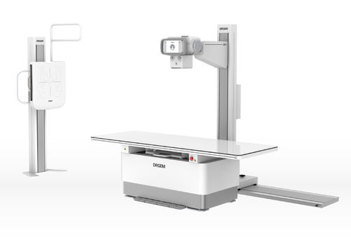 Sistema de radiografia digital - GXR-S - DRGEM  - analógico / para radiografia geral / com bucky de piso