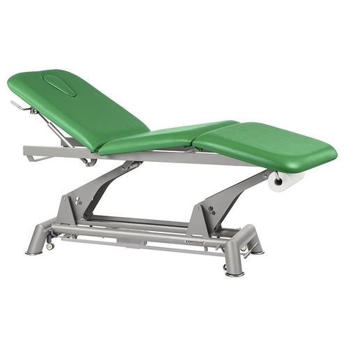 Mesa de exame elétrica - C5926 series - Ecopostural - com altura regulável / verde
