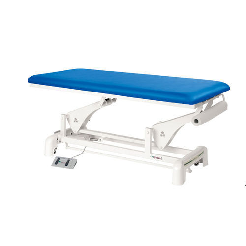 Mesa de exame para tratamentos estéticos - C3511 series - Ecopostural - elétrica / não articulada / azul