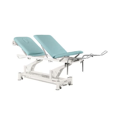 Mesa para exame ginecológico - C5582 series - Ecopostural - para adulto / hidráulica / com encosto regulável