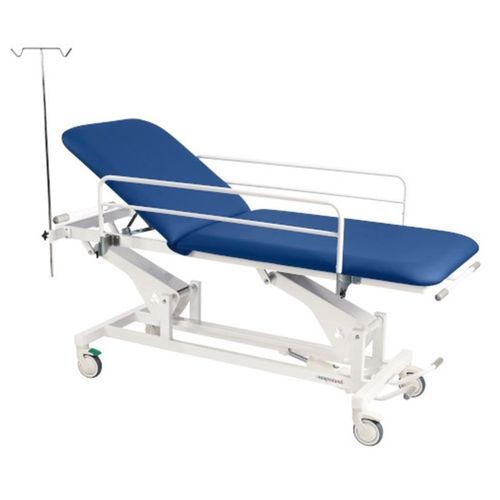 Maca de emergência - C3702 series - Ecopostural - com rodízios / com encosto regulável / articulada em 2 seções