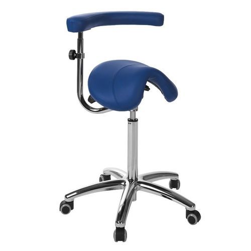 Mocho para estabelecimento de saúde - S5633 series - Ecopostural - com altura regulável / basculante / com apoio de braços