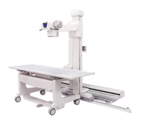 Sistema de radiografia digital - ECOVIEW-9 SINGLE DETECTOR - EcoRay - para radiografia geral / com mesa móvel / com braço porta-tubo telescópico de teto