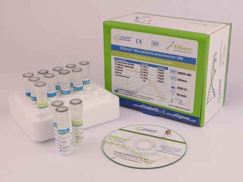 Kit de teste para doenças respiratórias - 90055-UNI - Elisabeth Pharmacon spol  - de micoplasma / de escarro / para esfregaço da garganta