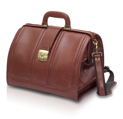 Bolsa médica - EB12.001 DOC'S  - ELITE BAGS - para dispositivos médicos / com alça de mão / em couro