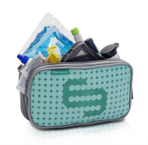 Bolsa para kit de diabetes - EB14.009 DIA'S DOTS - ELITE BAGS - com alça de mão / isotérmica
