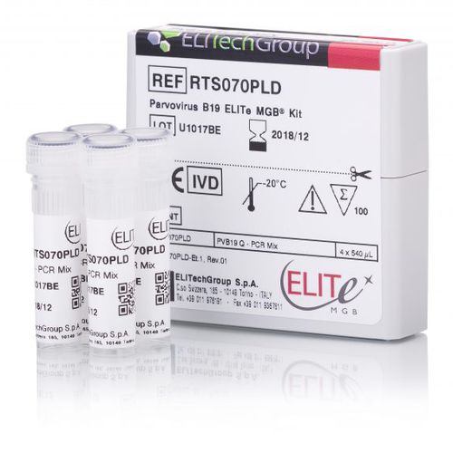 Kit de teste de parvovírus - RTS070PLD - ELITech Group  - para doenças infecciosas / de sangue total / para PCR em tempo real