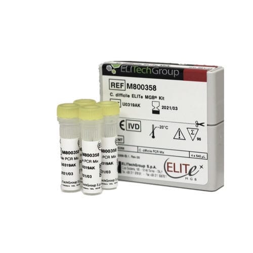 Kit de teste de infecções nosocomiais - M800358 - ELITech Group  - C. difficile / de Staphylococcus aureus resistente à meticilina / de fezes