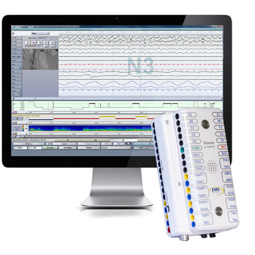 Amplificador de eletrofisiologia 128 canais - Sienna Ultimate  - EMS Biomedical - para EEG / para EMG / PSG