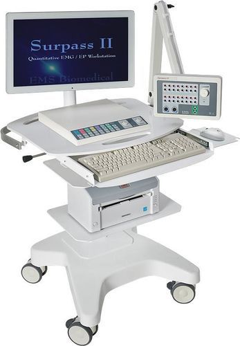 Eletromiógrafo de 24 canais - SURPASS II - EMS Biomedical - com carrinho / com neuroestimulação / computadorizado